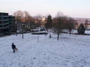 Bad Essen vom Rodelberg aus fotografiert
