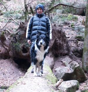 Dusty und Philip im Monbachtal