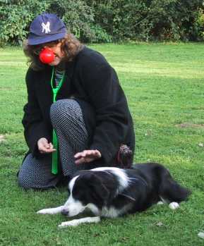 dogdancing vor Monis erstem Publikum