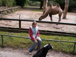 Moni ist zu Besuch im Osnabrcker Zoo